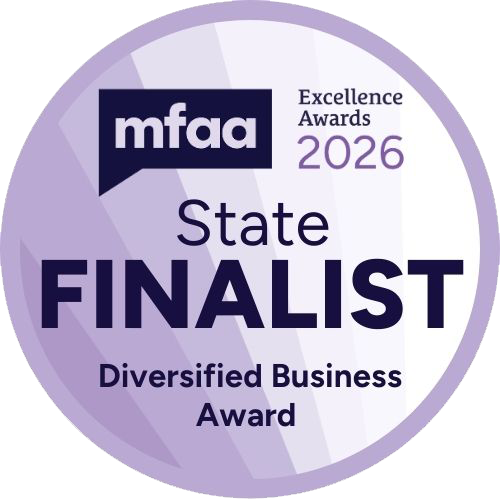 MFAA Excellence Awards 2026 State Finalist, Diversified Business Award
