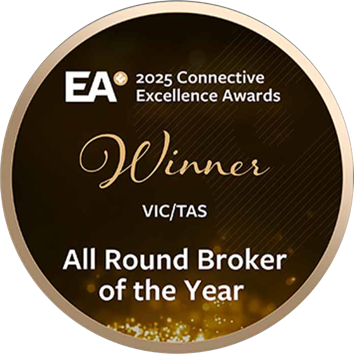 Connective Excellence Awards 2025 Winner VIC/TAS, All Round Broker of the Year
